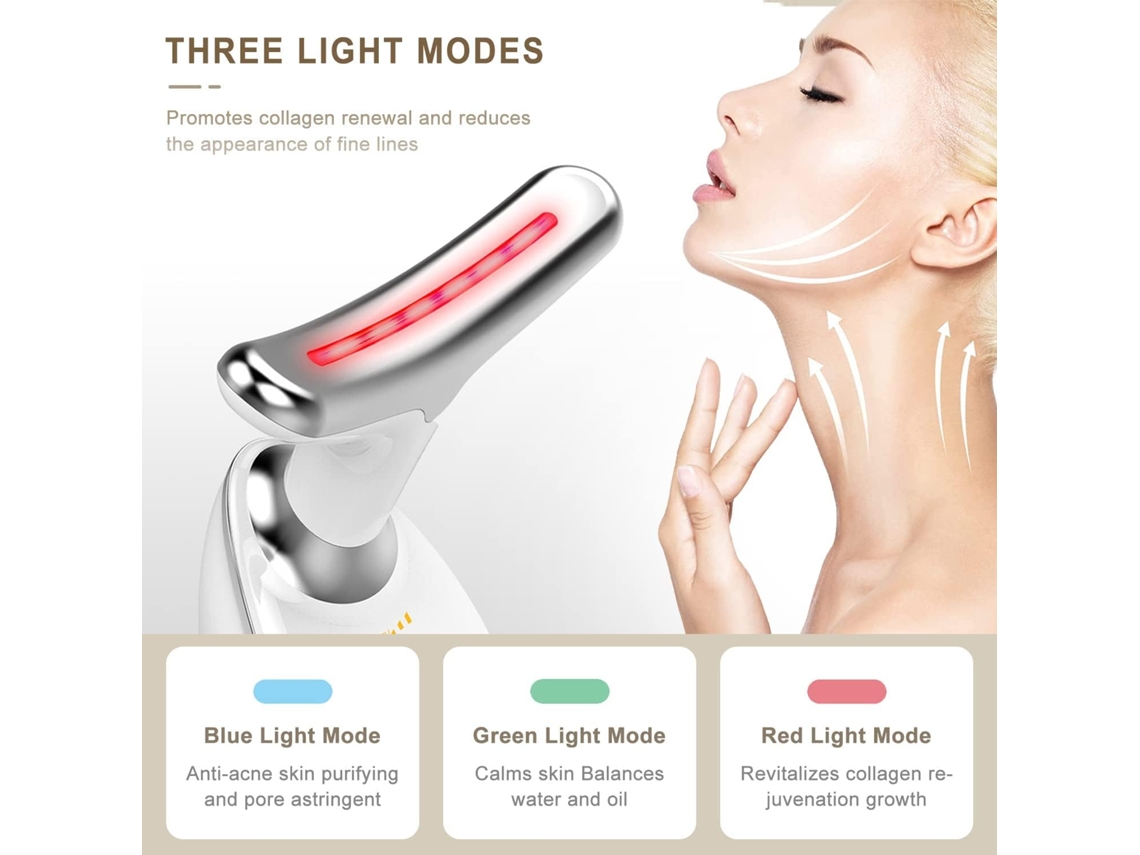 Masajeador facial eléctrico Mdug, masajeador de calor de alta frecuencia de mano