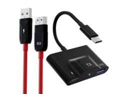 Transmisor y receptor inalámbrico Rosewell, compatible con USB-C