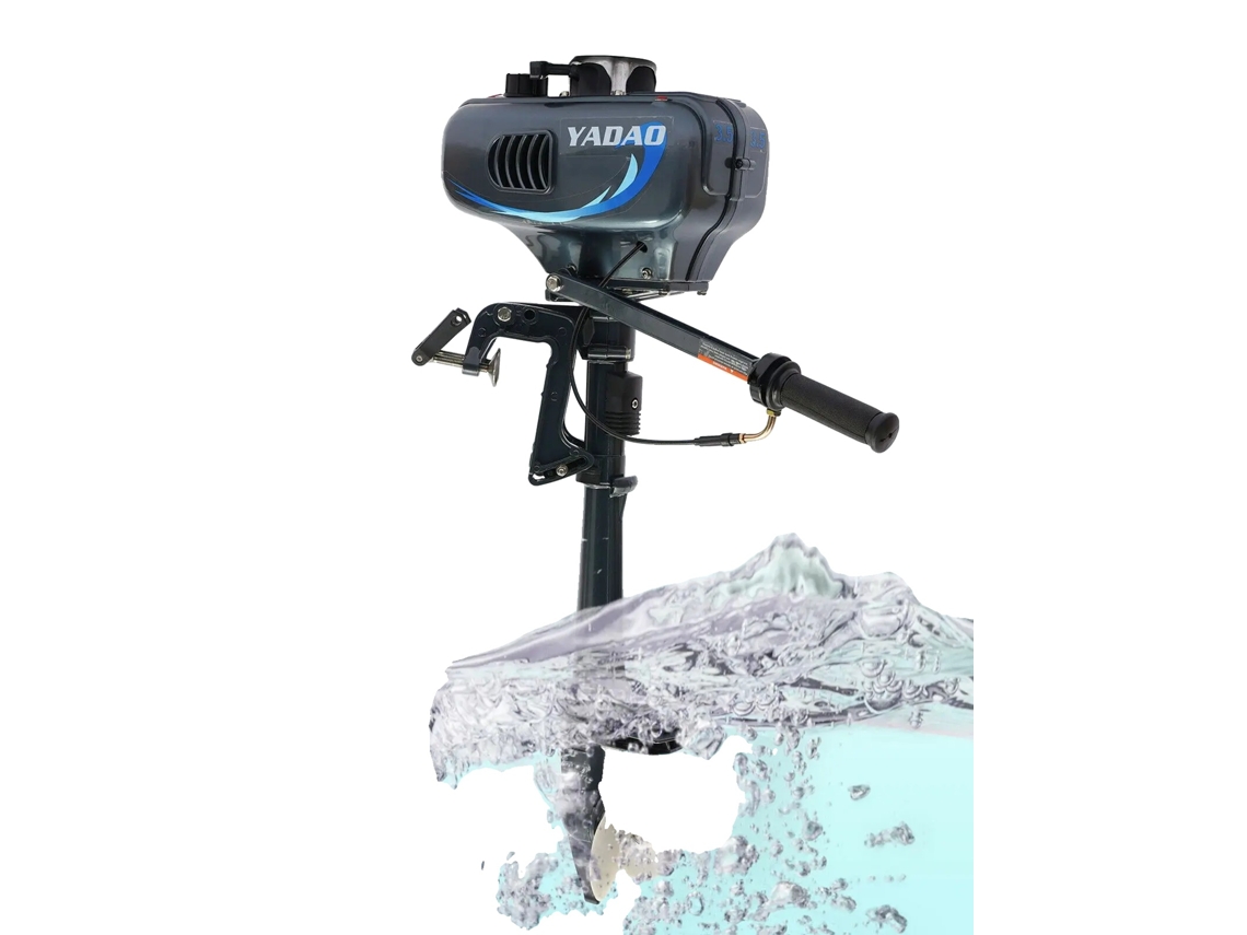 Motor fueraborda, potencia de 3,5 hp, sistema de refrigeración por agua a la mitad, OEM de 3,5 hp