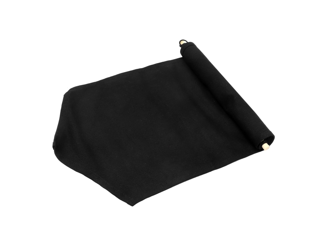 Banner Pared Negro Soporte Medallas Colgantes Madera Poliéster Guardar Insignias Pines Ideal Oficina Hogar