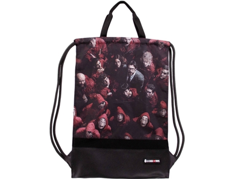 Bolsa de Deporte LA CASA DE PAPEL Together Con Asas (49x34x1cm)