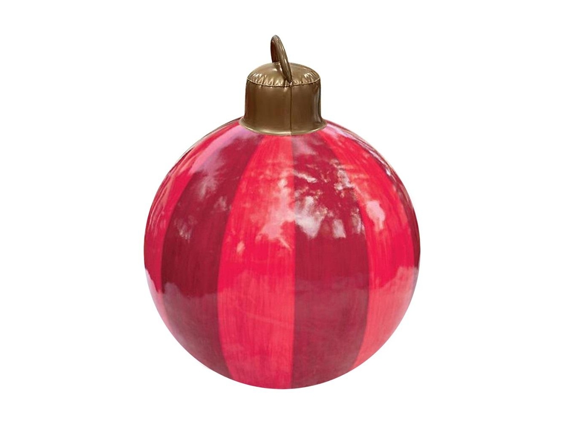 Bola Navideña Hinchable De Pvc, 60 Cm, Decorativa Y Personalizada Para Fiestas Y Jardines.