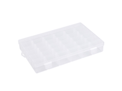 Caja De Almacenamiento De Pesca Con 36 Compartimentos Para Mosquitos, Anzuelos Y Señuelos Plásticos De Tamaño Mediano
