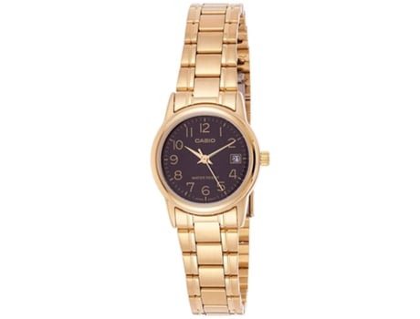 Reloj CASIO Mujer (Acero Inoxidable - Dorado)