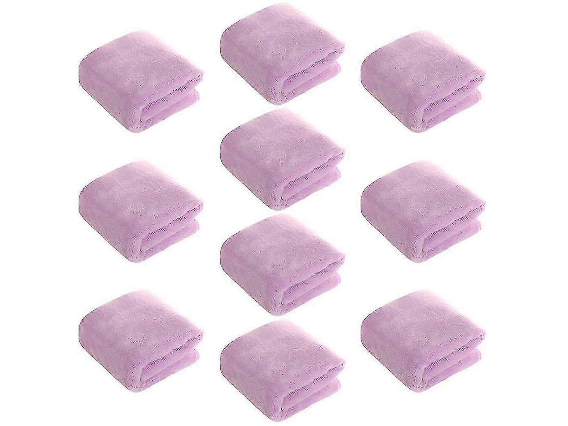 Toallas de peluquería (paquete de 10) de secado rápido para cabello, manos y rostro. Para usar en casa, salón, spa y barbería. Rosewell.