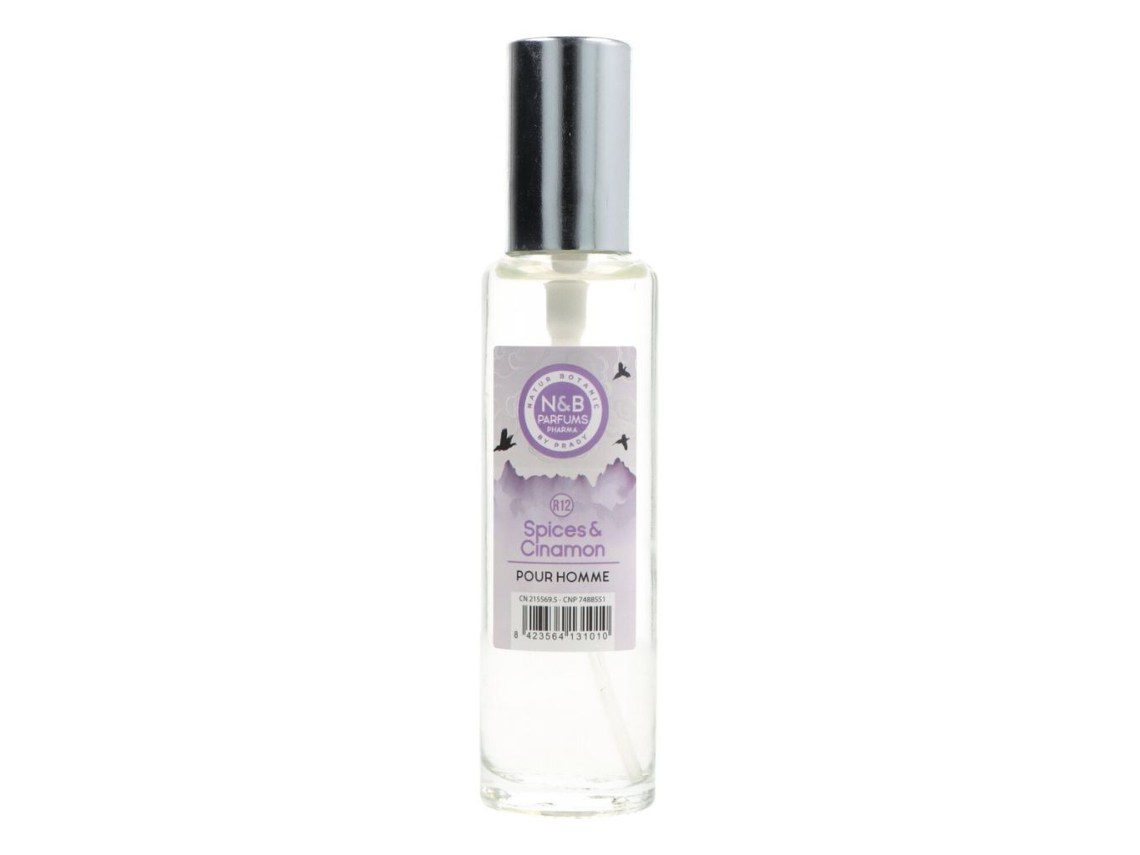 Perfume para hombre NB Spices Cinamon R12 50 ml Natur Botanic de Prady