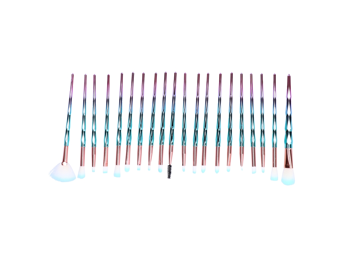 Set De Brochas De Maquillaje Sintético Profesional Para Sombra De Ojos Y Polvo Suelto