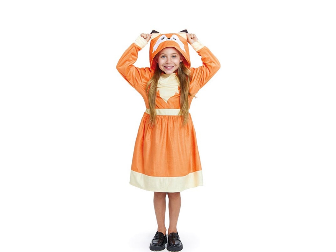 Disfraz de Zorrito en vestido con capucha para niña y adolescente