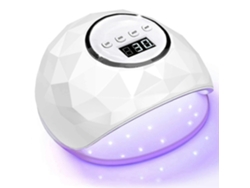 Lámpara de uñas UV LED, secador de uñas más rápido para esmalte en gel, curado con 4 ajustes de temporizador, pantalla LCD GOKOCO