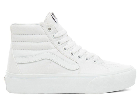 Zapatillas para Mujer VANS Sk8-hi Platform 2.0 Blanco para Outdoor (EU 39)