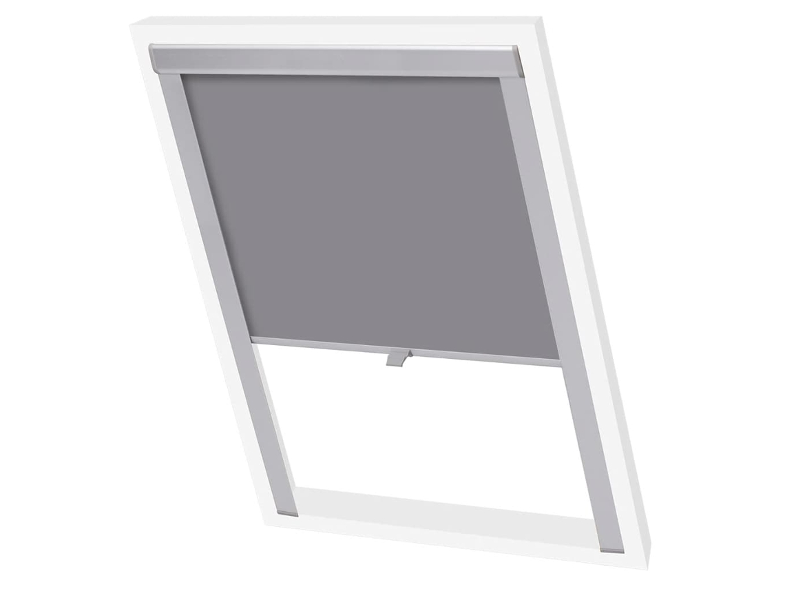 Persiana Enrollable Opaca Gris Ck04