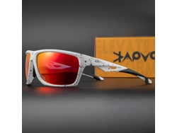 Gafas De Sol Polarizadas Para Ciclismo Deportivo, Gafas De Sol De Exterior Con Montura Cuadrada Resistentes Al Viento Para Hombre Y Mujer.