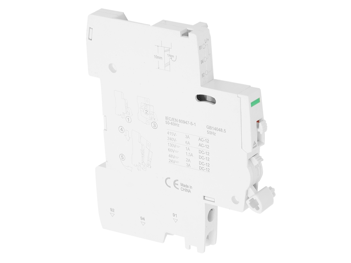 Contacto De Alarma Para Interruptor Schneider Ic65 Ac240v/ac415v/dc130v/dc60v/dc48v/dc24v