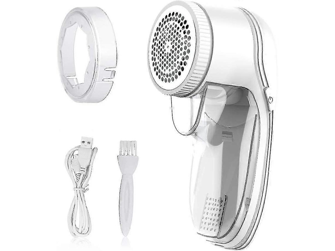 Quitapelusas eléctrico recargable Rosewell para ropa (blanco)