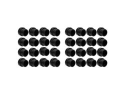 32 Tapones De Seguridad Para Portalámparas, Tapas Protectoras Para Casquillos De Bombillas E26.
