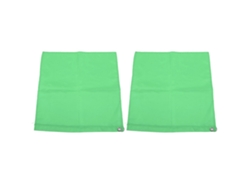 Bandera verde resistente a la abrasión para entrenamiento de caballos (2 unidades)