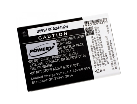 Batería POWERY 1.60.ZTE.22.19 para ZTE Blade L110