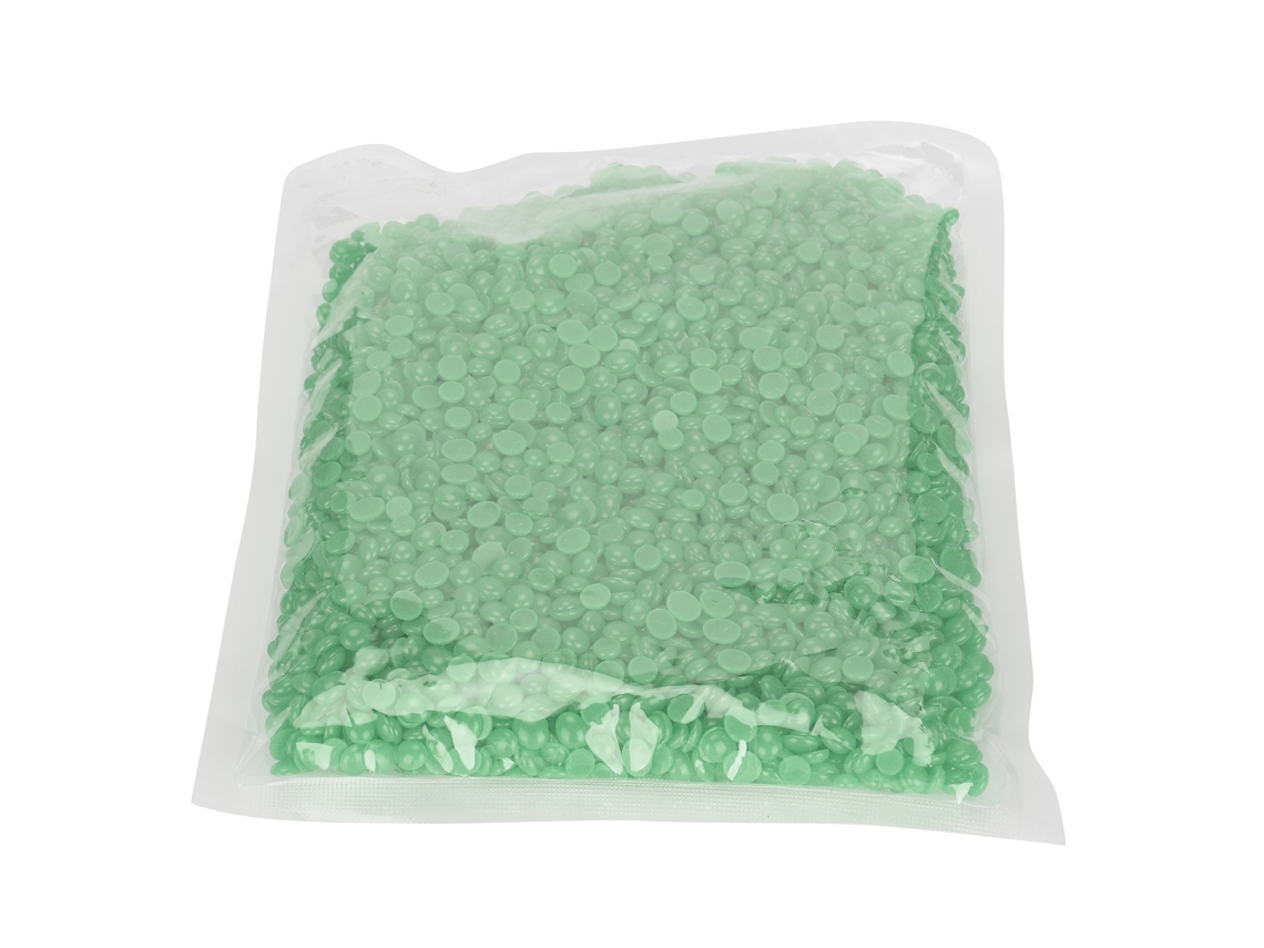 Cera dura para depilación corporal y facial 500 g Aloe