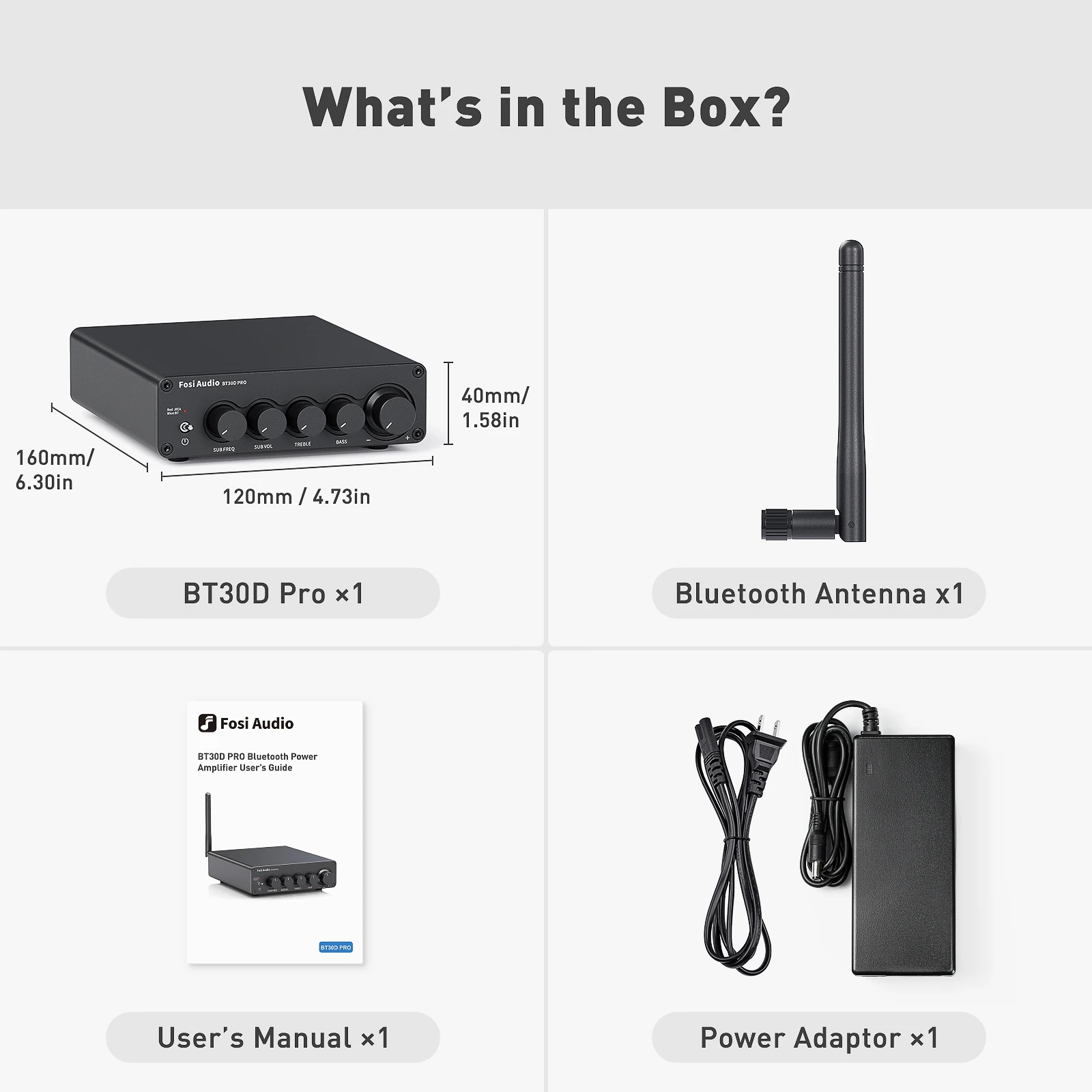 (32v) Amplificador De Potencia De Audio Bluetooth 2.1 Receptor De Audio