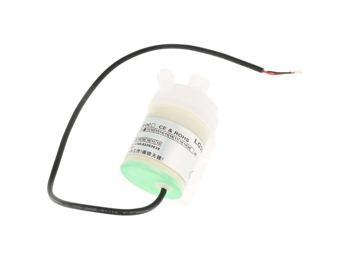 Bomba De Agua De Motor Brushless 12v Dc, 6.5l/min, Grado Alimentario, Para Máquinas De Jugos, 1 Pieza, Blanca.