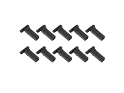 10 Unidades De Bisagras De Alta Resistencia Para Adf Para Impresoras Clx3170, Clx3175, Clx3185 Y Clx3305, Color Negro.