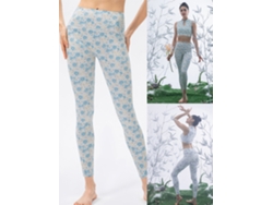 Mallas Deportivas Ajustadas Estampadas Para Mujer, Ideales Para Yoga, Correr Y Entrenar.