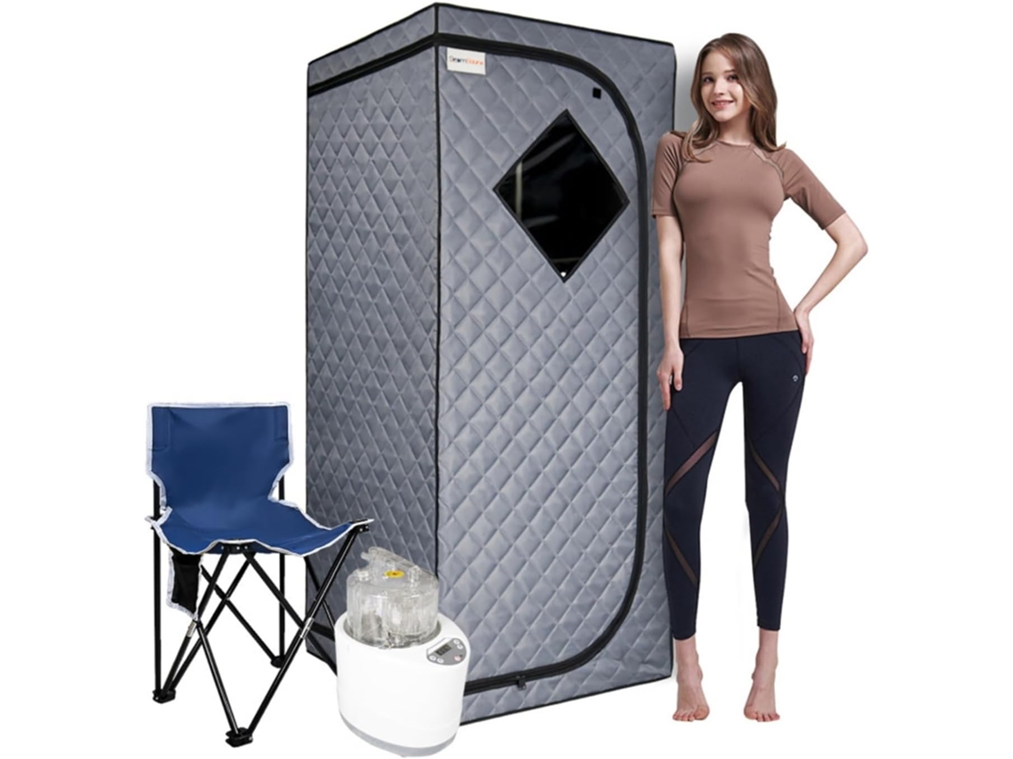 Kit De Sauna Portátil, Sauna De Vapor Doméstica, Calentador Personal, Silla Con Control Remoto Incluida.