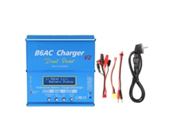 Cargador Descargador Inteligente De Equilibrio De Aleación De Aluminio 80w 7a B6ac V2 Azul Plug Eu 220v