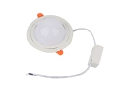Bj-foco Embutido Led Inteligente Wifi 7w Rgb+w Com Controle Por Voz E Aplicativo Ac85-265v Para Teto