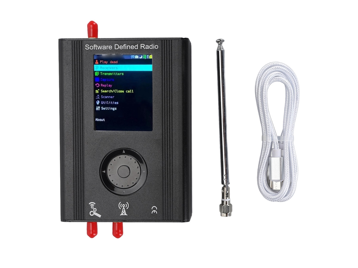 Radio SDR con recepción y transmisión de 1 MHz a 6 GHz con GPS