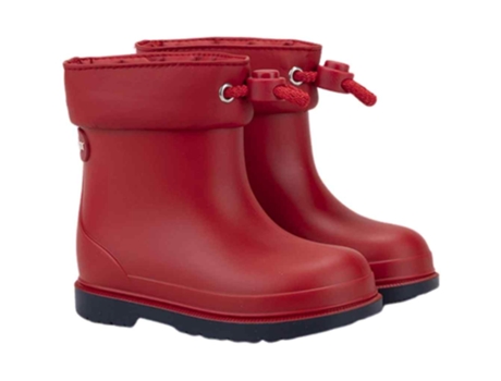 Botas Unisex IGOR Agua Bimbi Bicolor Goma Rojo (20)