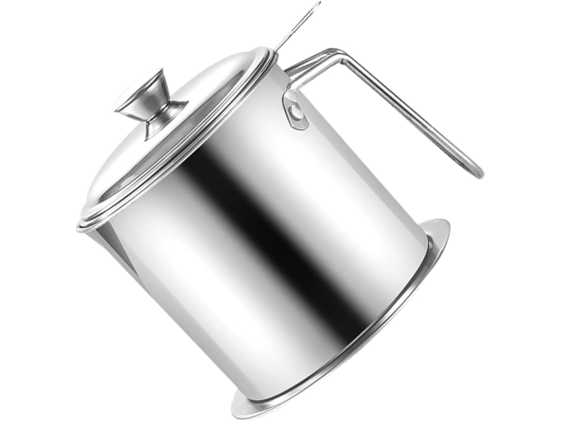 El Utensilio De Cocina Perfecto Para Tu Vida Diaria. Recipiente Para Grasa Con Colador. Se Puede Regalar A ...