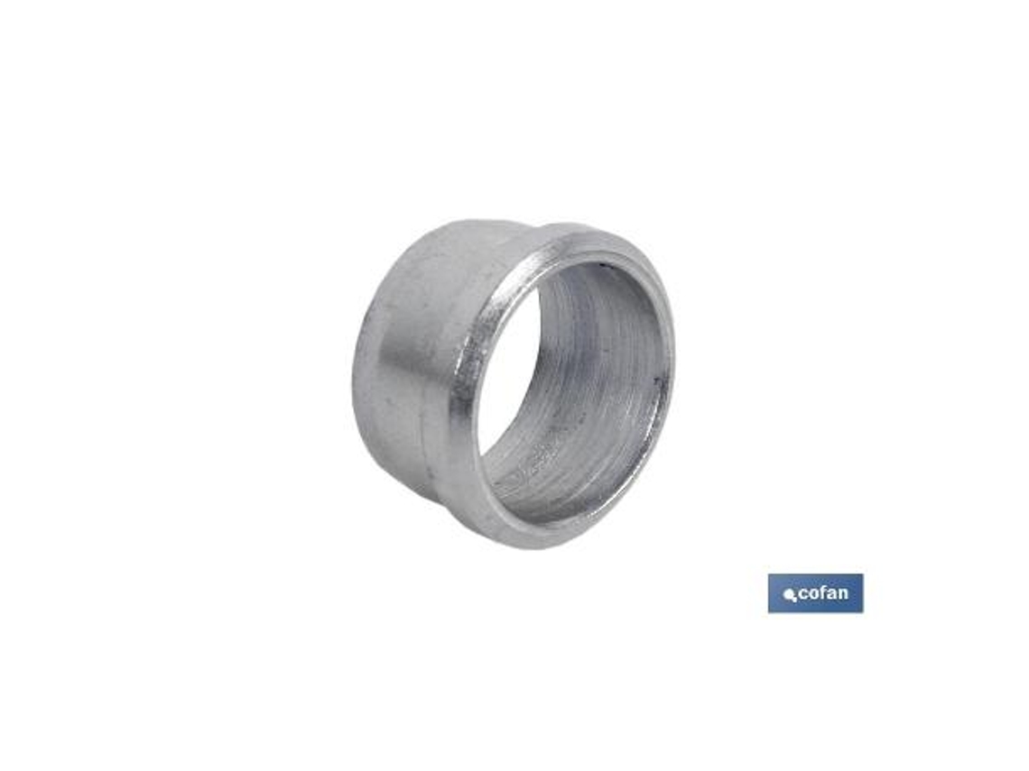 Anillo cierre tubo 10   caja 10 unid.