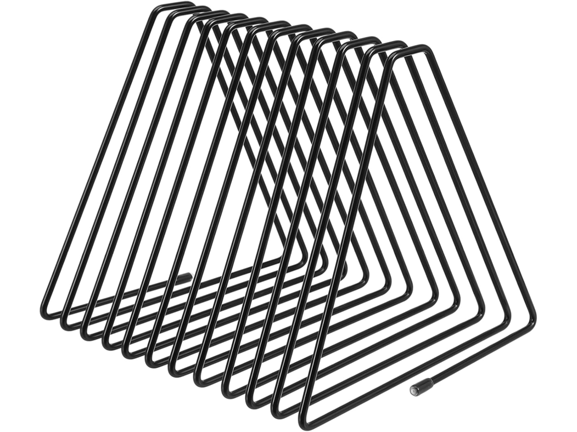 Organizador De Escritorio Triangular Ajustable Con Compartimentos Para Revistas.