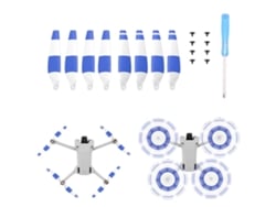 Rebe-hélices Coloridas Compatibles Con Mini 3 Pro Accesorios De Drone Hojas De Hélices De Reemplazo