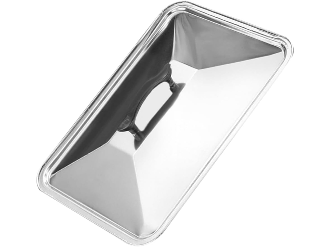 Tapa para bandeja de pescado, tapa rectangular multiusos para platos de pescado y parrillas Tapa para bandeja de pescado, tapa rectangular M Gokoco