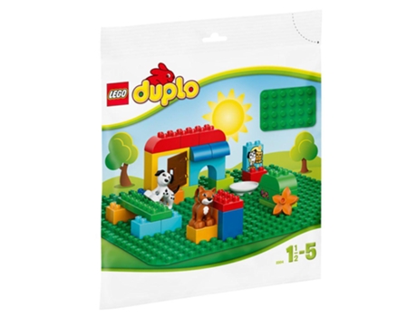 Placa Lego Verde Duplo