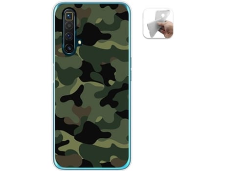 Carcasa Realme X3 SuperZoom / X50 5G TUMUNDOSMARTPHONE Camuflaje Multicolor