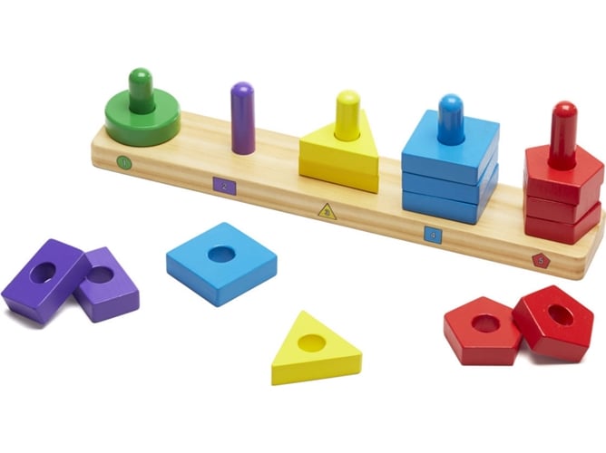 Juguete Educativo MELISSA & DOUG Stack & Sort Board