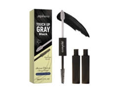 Bolígrafo de camuflaje para cabello blanco Zephoco, doble lazo, negro