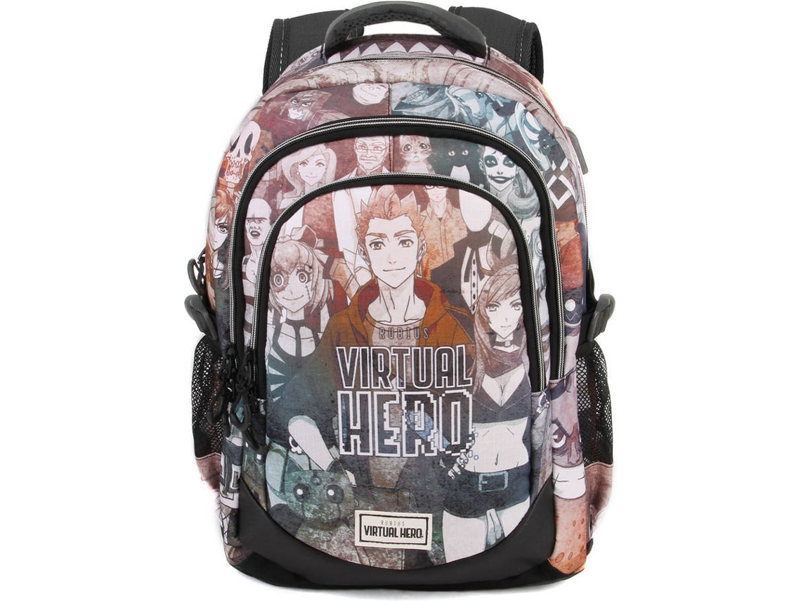Mochila VIRTUAL HERO Running HS (Marrón -
44x30x17cm)