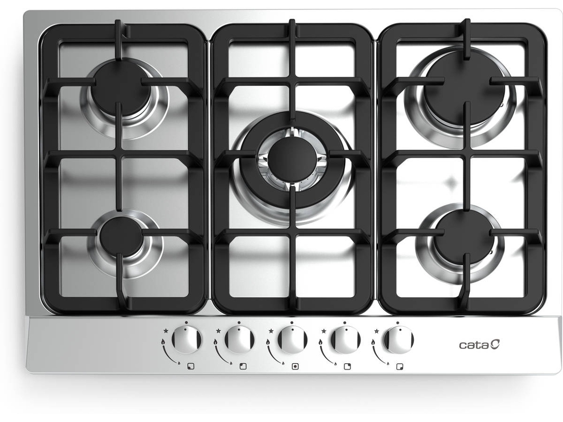 Placa de Gas CATA LGI 7041 X (Gas - 62 cm - Inox)