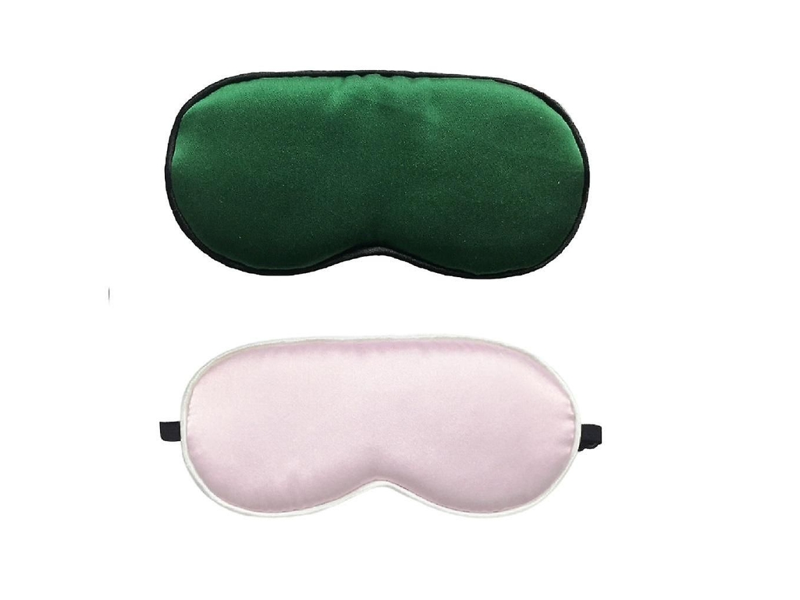 Paquete de 2 antifaces de seda para bebés, ideales para dormir o para llevar de viaje. TAISHENGDA