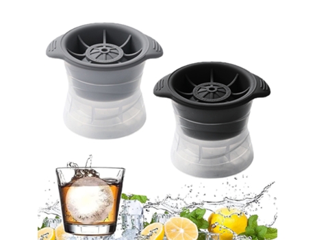 Moldes de hielo, moldes de hielo apilables, moldes de bolas de hielo de whisky