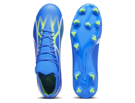 Botas de fútbol Unisex para Fútbol PUMA Ultra Match Azul (42)