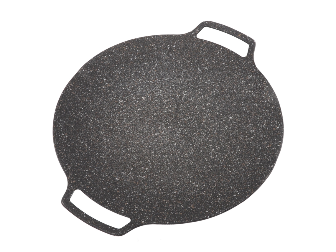 Parrilla antiadherente coreana para barbacoa de 33 cm para cocina y exterior