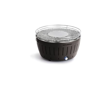 LOTUSGRILL Parrilla Sin Humo para Interior o Exterior Color: Gris Antracita