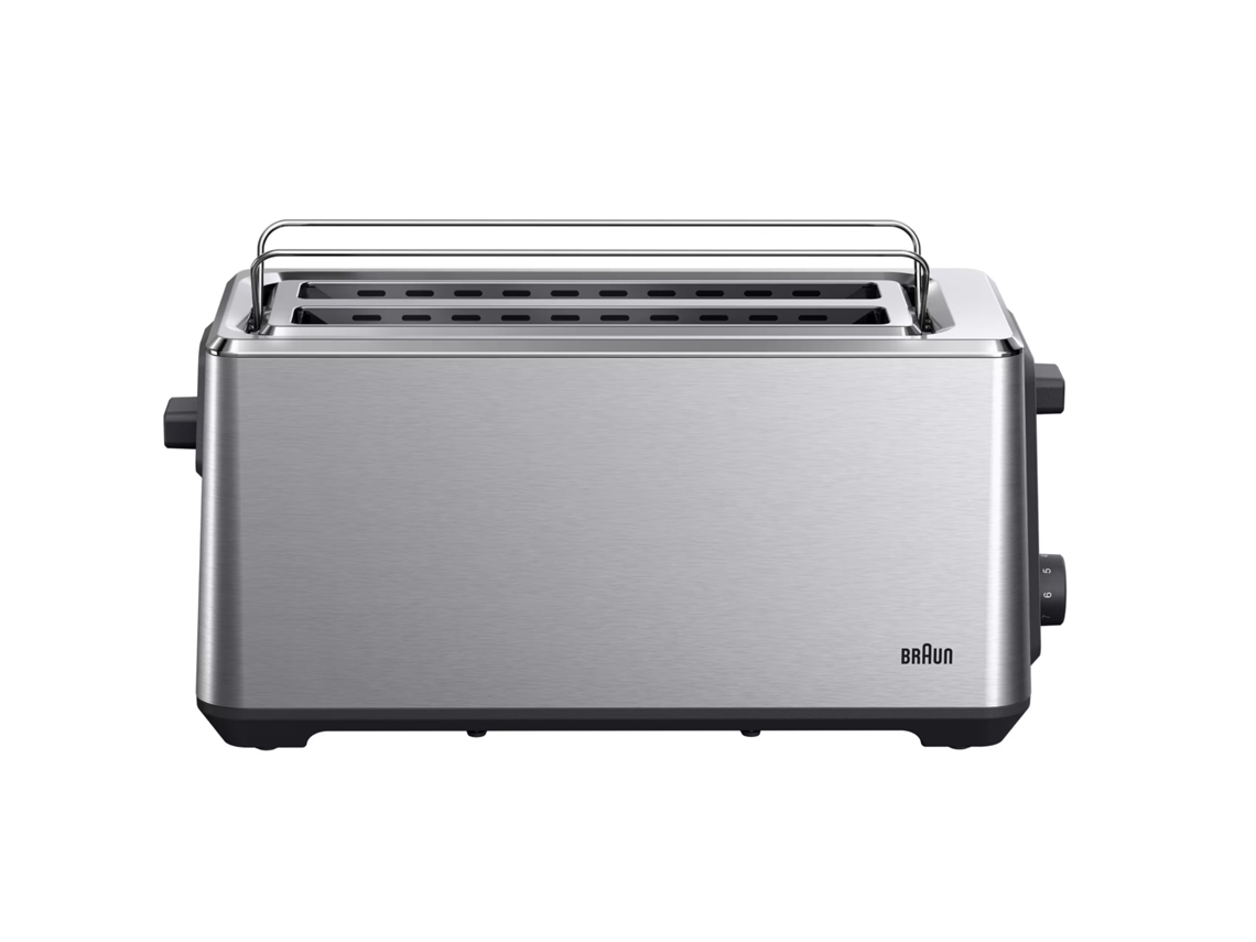 Tostadora de 2 Ranuras BRAUN HT5220 Inox