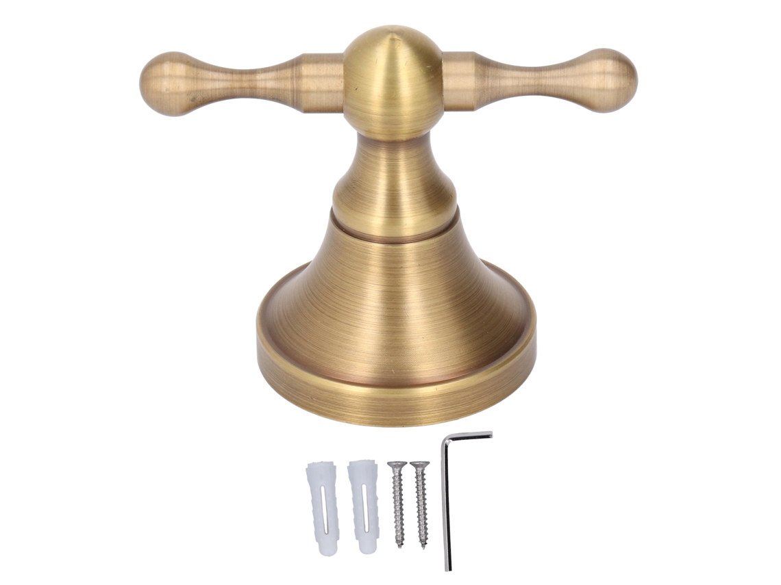 Gancho Antiguo De Cobre Macizo Para Albornoces Y Toallas, Para Baño Y Cocina, De Montaje En Pared.