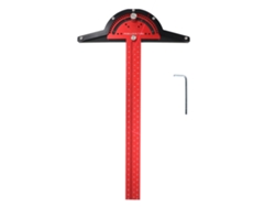 Regla De Carpintero Ajustable De Acero Y Aluminio Con Escuadra En T Para Trabajos De Carpintería.
